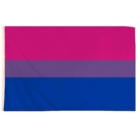 Bisexual Pride Flag 5ft X 3ft Party Delights