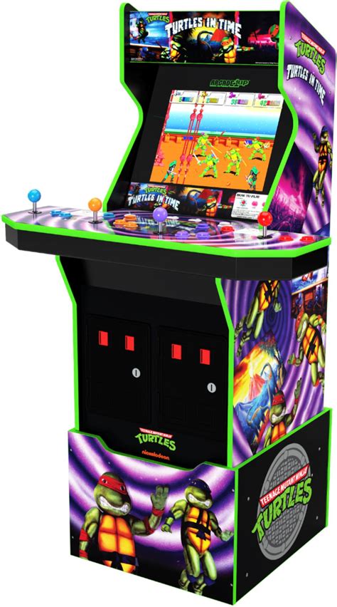 Arcade1up Turtles In Time Arcade Tmn A 01249 Best Buy In 2022