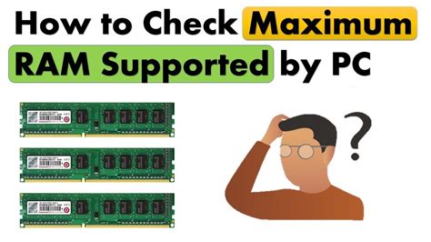 How to check Maximum RAM Capacity in your Computer चक कर कपयटर म