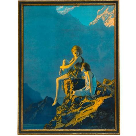 Sold Price Maxfield Parrish American 1870 1966 Contentment Color