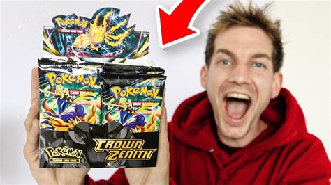 The Pokémon Crown Zenith Booster Box Opening Youtube