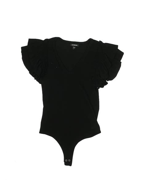 Express Black Bodysuit Size M 62 Off Thredup