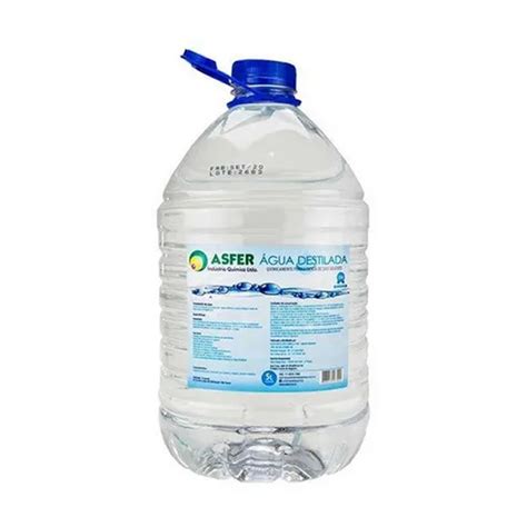 Agua Destilada Galao 5 Litros Asfer