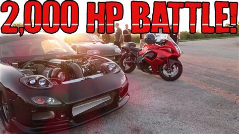 1000hp Lsx Fd Rx7 Vs 1000hp Sr20 Vvl 240sx Youtube