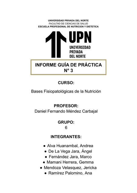 Bases Fisiopatológicas de la Nutrición Gemma Giuliana uDocz