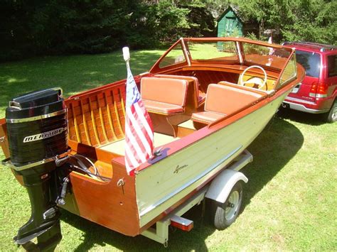 1964 Lyman 18 Outboardrunabout Lyman Boats Classic Wooden Boats