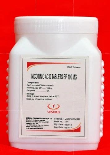 Nicotinic Acid Tablets At Best Price In Thane By Yashica