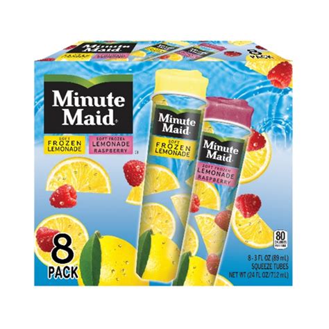 Minute Maid Soft Frozen Lemonade Lemonade Raspberry 24 Fl Oz Delivery Or Pickup Near Me