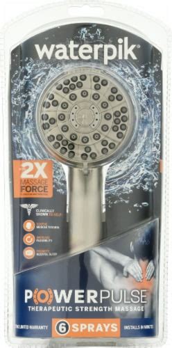 Waterpik® PowerPulse Shower Head, 1 ct - Kroger