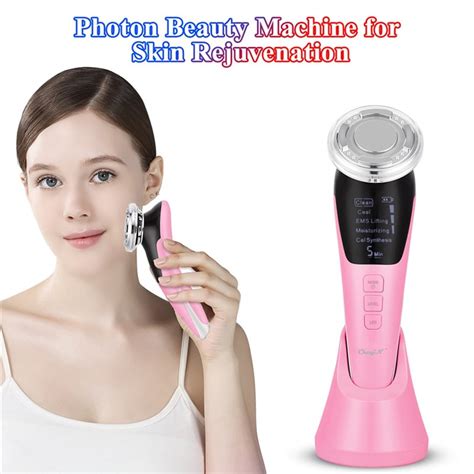 5 In 1 Ems Face Mesotherapy Electroporation Led Photon Lifting Beauty Lifting Face Skin Facial