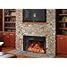 Barton Electric Fireplace Insert D Flame Stove Adjustable Flame