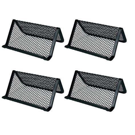 Rosarivae Pcs Business Cards Holders Mesh Business Cards Display Racks