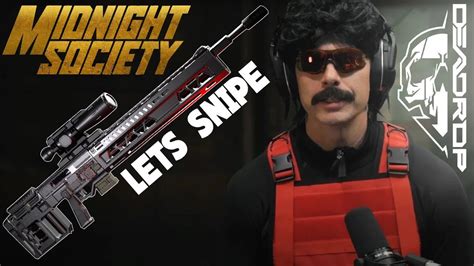 Deadrop Sniping Is So Satisfying Dr Disrespect And Midnight Society New Fps Youtube