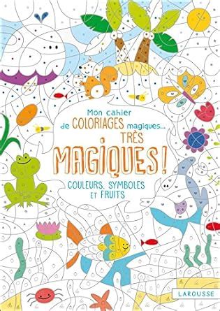 Mon Cahier De Coloriages Magiques Tr S Magiques Couleurs Symboles Et