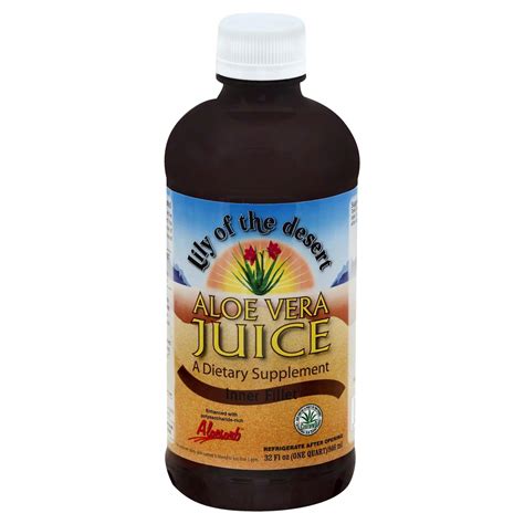 Lily Of The Desert Organic Aloe Vera Juice Shop Herbs Homeopathy At