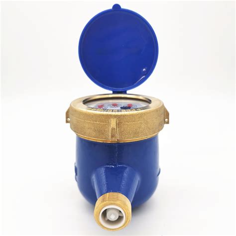 Multi Jet Vane Wheel Dry Dial Brass Water Meter DN15 50 Water Meter