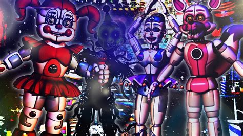 Back To The Sister Location Ultimate Custom Night Fnaf5 1520 Mode