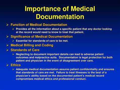 Ppt Medical Documentation Powerpoint Presentation Id