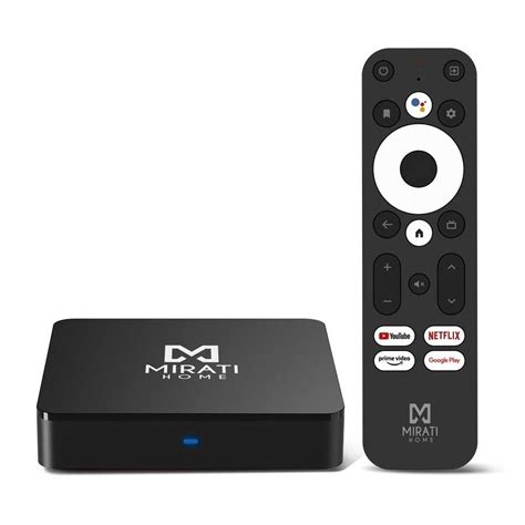 Tv Box Mirati Android Tv 1o Certificado Con Chromecast Built In Y