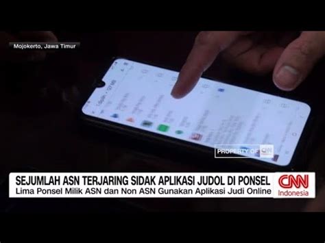 Sejumlah ASN Terjaring Sidak Aplikasi Judol Di Ponsel YouTube