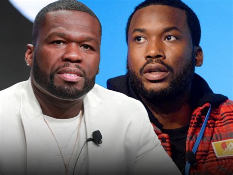 50 Cent And Meek Mill Insult Each Other Following King Combs Diss Track