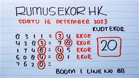 Prediksi Hk Sabtu Desember Bocoran Togel Hongkong Malam Ini