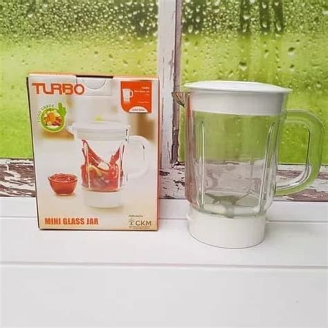 Jual MINI GLASS JAR TURBO SHM8090 GELAS BELING BLENDER BUMBU SHM 8090