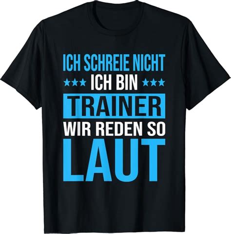 Herren Trainer Geschenk Idee Coach Geschenk Fussballverein Spruch T