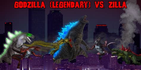 K W C Match 285 Godzilla Legendary Vs Zilla Toho Kingdom