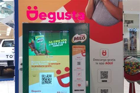 Degusta La primera máquina expendedora de productos gratuitos llega al