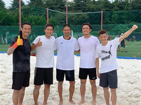 福西崇史さんのインスタグラム写真 福西崇史instagram「 ビーチサッカーラモスジャパン🏖と元プロサッカーチームで対決企画💪