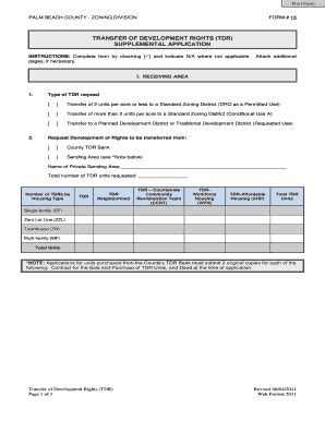 Fillable Online Palm Beach County Zoning Division Forms Master List