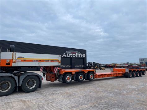 Goldhofer Tiefbett Low Bed Semi Trailer For Sale Denmark Aabenraa