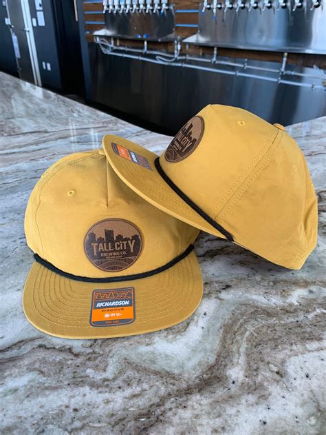 Richardson 256 - Rope Hat - Yellow | Tall City Brewing Co.