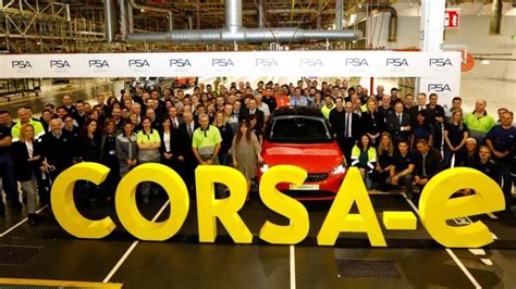 Opel Inicia La Producci N Del Nuevo Corsa El Ctrico En Zaragoza