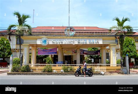 The Philippines Samar Island Calbayog Calbayog City Hall Stock Photo