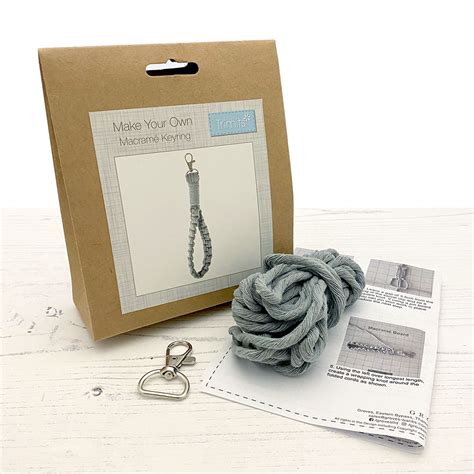 Make Your Own Macrame Keyring Kit