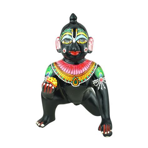 BRASS BLACK LADDU GOPAL JI At Rs 700 Piece Brass Laddu Gopal Statue