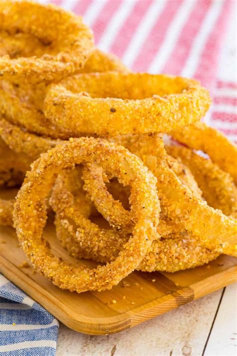 Crispy Air Fryer Onion Rings Cupcakes Kale Chips