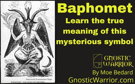 Baphomet Gnostic Warrior By Moe Bedard