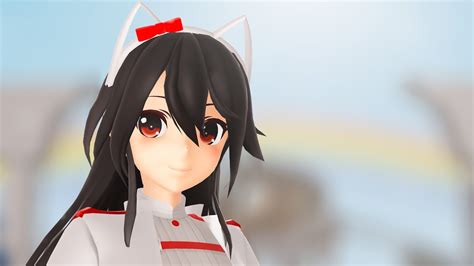 MMD艦これYOASOBIアイドル 榛名改二 艦これ mmd kancolle 艦これmmd 金剛姉妹 アイドル mmd