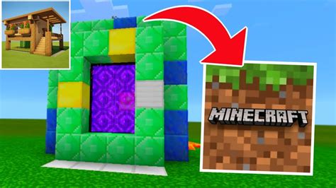 How To Make Portal To The Minecraft Dimension In Block Crazy Robo World