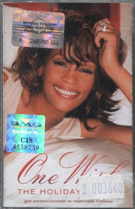 Whitney Houston - One Wish (The Holiday Album) (2003, Cassette) | Discogs