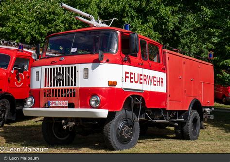 Einsatzfahrzeug Ifa W L Tlf Feuerl Schger Tewerk Luckenwalde Tlf