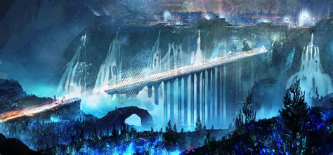 Concept Art The Bridge To Atlantis Aquaman Underwater City Kingdom