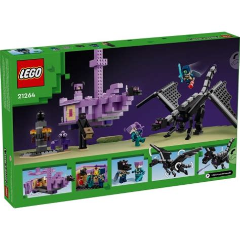 Lego Minecraft The Ender Dragon And End Ship 21264 Toys Shop Gr