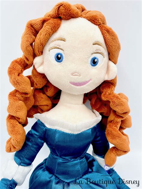 Poupée chiffon Mérida Rebelle Disney On Ice peluche princesse rousse 50