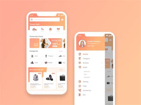 Fashion E Commerce For Mobile Apps Ecommerce App App Design Layout