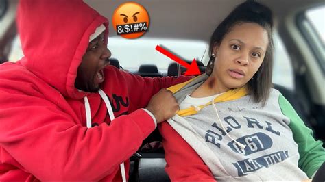 Hickey Prank On Husband Gone Wrong Youtube