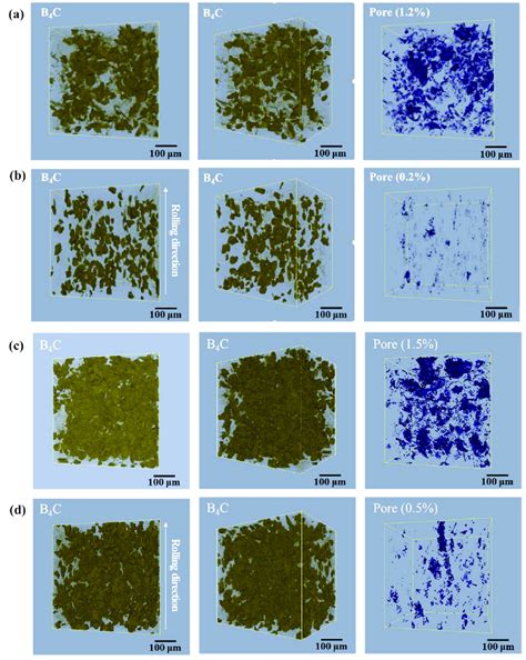 Three Dimensional Microstructures Of B4cal6061 Stir Cast Mmcs With A